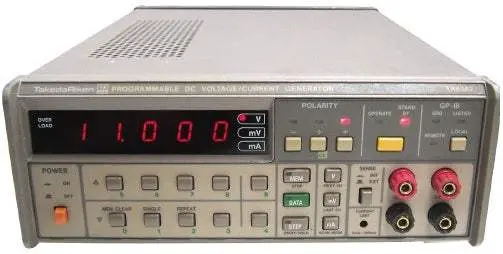 Advantest Tr6142 Programmable Dc Power Supply – Used, Stable Output 1