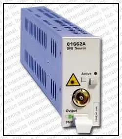Agilent 81662A Used Fiber Optic Source Module 1