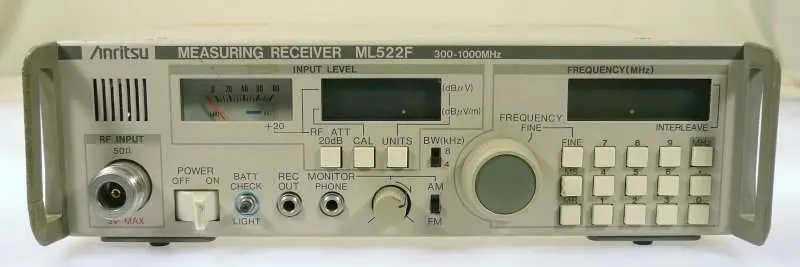 Anritsu Ml522F Microwave Receiver – Tested & Used 1