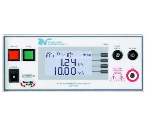 Associated Research 3665 Hipot Tester – Certified Pre-Owned 1