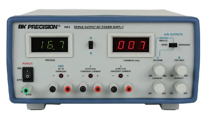 B&K Precision 1652 Adjustable Dc Power Supply – Refurbished & Tested 1