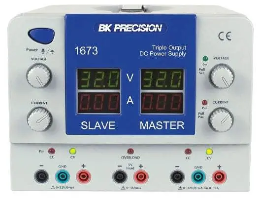 B&K Precision 1673 Single-Output Dc Power Supply – Refurbished, Stable & Accurate 1