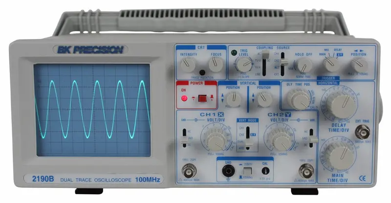 B&K Precision 2190B Analog Oscilloscope – Tested & Working 1