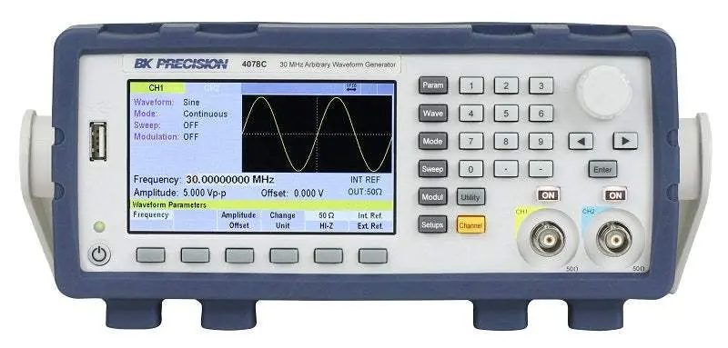 B&K Precision 4078C Arbitrary Waveform Generator – Brand New, In-Box 1