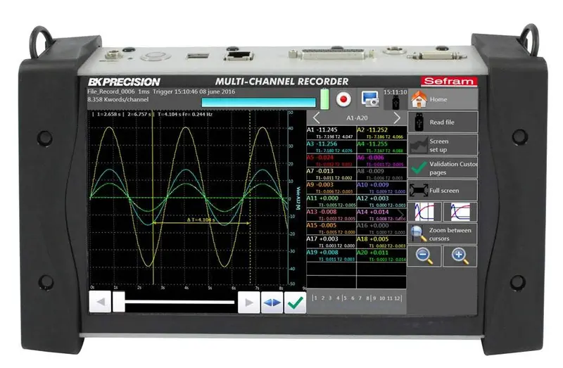 B&K Precision Das220-Bat Portable Data Recorder With Battery – Brand New 1