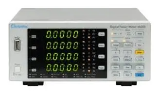 Chroma 66205 Precision Power Meter – Used, Nist-Traceable Calibration 1