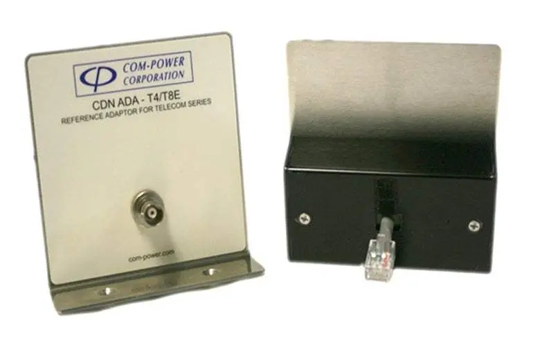 Com-Power Ada-T8 Emi Adapter – 8-Amp Line Impedance Stabilization, New 1