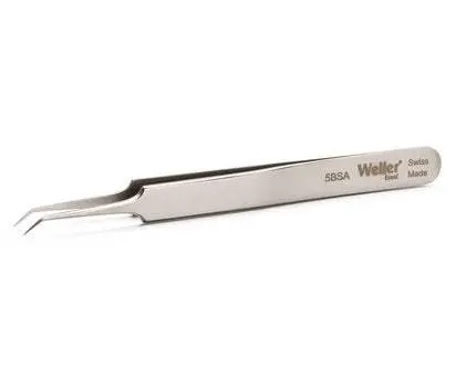 Erem 5Bsa Bent-Tip Tweezers – New, Stainless Steel 1