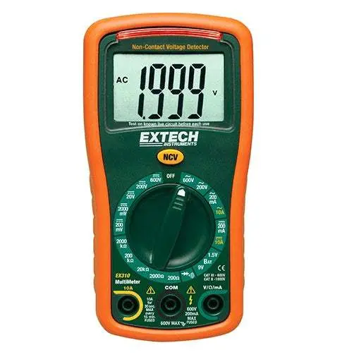 Ex310 Extech Auto-Ranging Multimeter With Nist Traceability – New 1