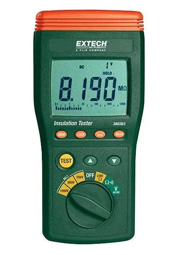 Extech 380363 Insulation Resistance Tester – New, 500V/1000V 1