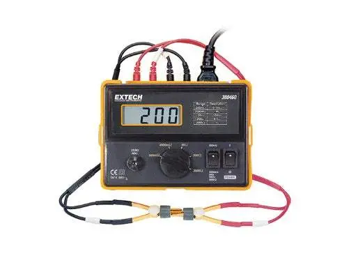 Extech 380462 Milli-Ohmmeter With Nist Certification – New 1