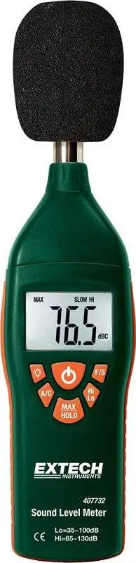 Extech 407732-Nistl Sound Level Meter – New (Nist-Labeled) 1