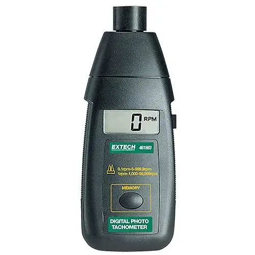 Extech 461893 Contact Tachometer With Nist Traceable Calibration – Brand New 1