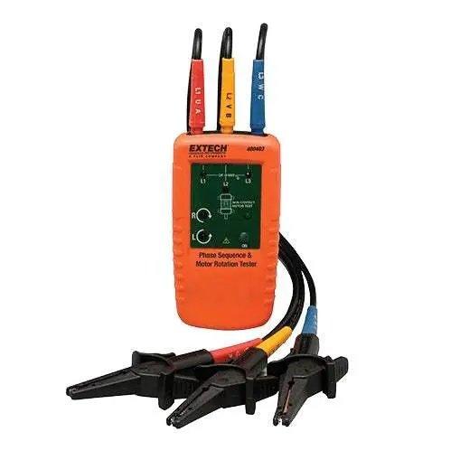 Extech 480403 Advanced Phase Rotation Tester – New 1