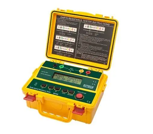 Extech Grt300-Nistl Ground Resistance Tester – New With Nist Certification 1
