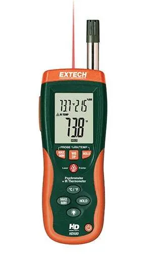 Extech Hd500 Infrared Thermometer – New, Non-Contact Temperature Measurement 1