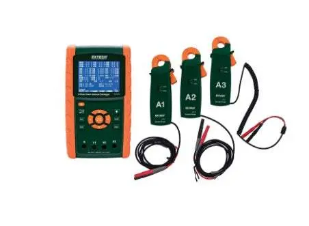 Extech Pq3450-2 Dual-Channel Power Analyzer – New 1