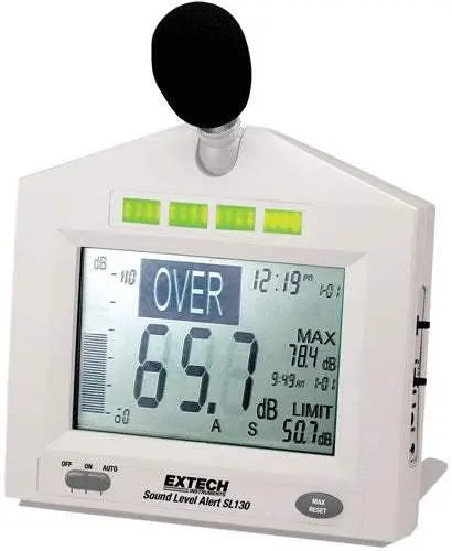 Extech Sl130W Digital Sound Level Meter – Factory Fresh 1
