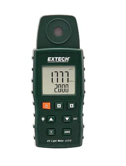 Extech Uv510 Uv Light Meter With Nist Traceable Calibration – New 1