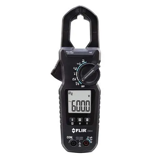 Flir Cm44 Clamp Meter With Nist-Traceable Calibration – New, Compact Design 1