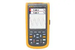 Fluke 124B/Na Scopemeter – New Handheld Oscilloscope With Isolation Rating 1
