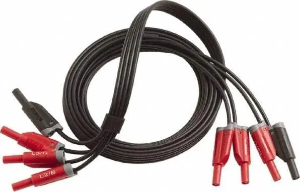 Fluke 3Phvl-17Xx-5M Heavy-Duty 3-Phase Test Lead – Brand New 1