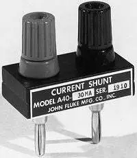 Fluke A40-10A Current Shunt – Tested & Ready-To-Use Calibration Standard 1