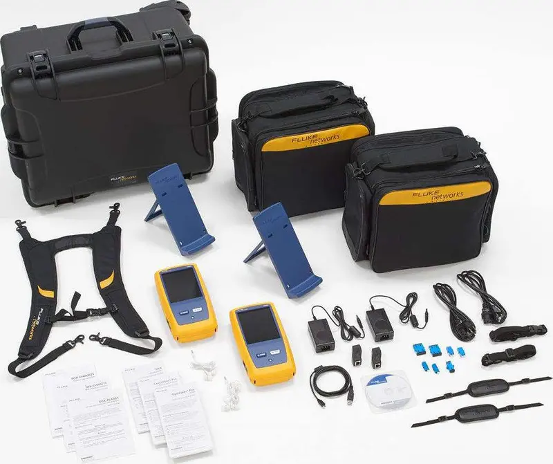 Fluke Networks Dsx2-8000-Pro/Gld Professional Copper Certification System – New 1