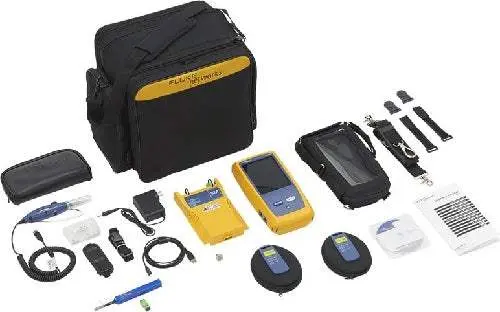 Fluke Networks Ofp2-200-Si/Gld Fiber Test Kit – Brand New 1