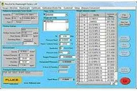 Fluke Presscal Calibration Software – Pressure Instrument Configuration Tool (New) 1