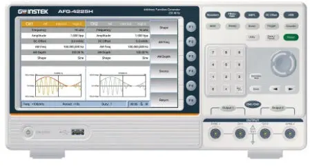 Gw Instek Afg-4225H Dual-Channel Arbitrary Waveform Generator – 25 Mhz, High-Fidelity 1