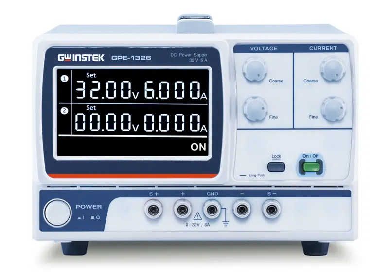 Gw Instek Gpe-1326 Adjustable Dc Power Supply – New 1