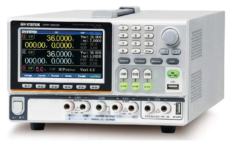 Gw Instek Gpp-3650-Gpib Triple-Channel Dc Power Supply – New 1