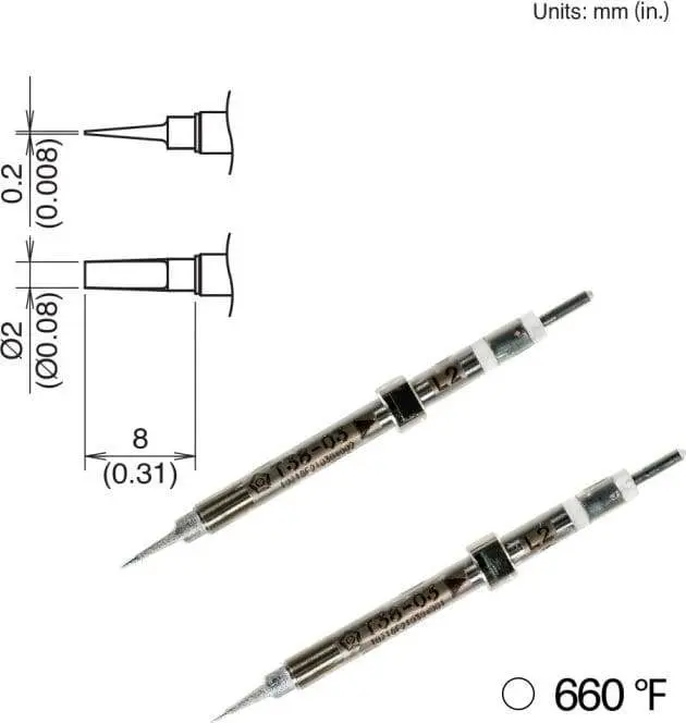 Hakko T38-03L2 Dual-Tip Hot Tweezer For Fine-Pitch Components – Brand New 1