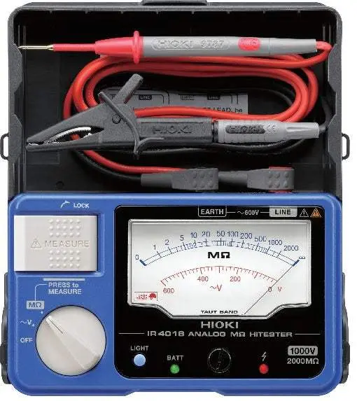 Hioki Ir4018-20 Digital Insulation Resistance Meter – Brand New 1