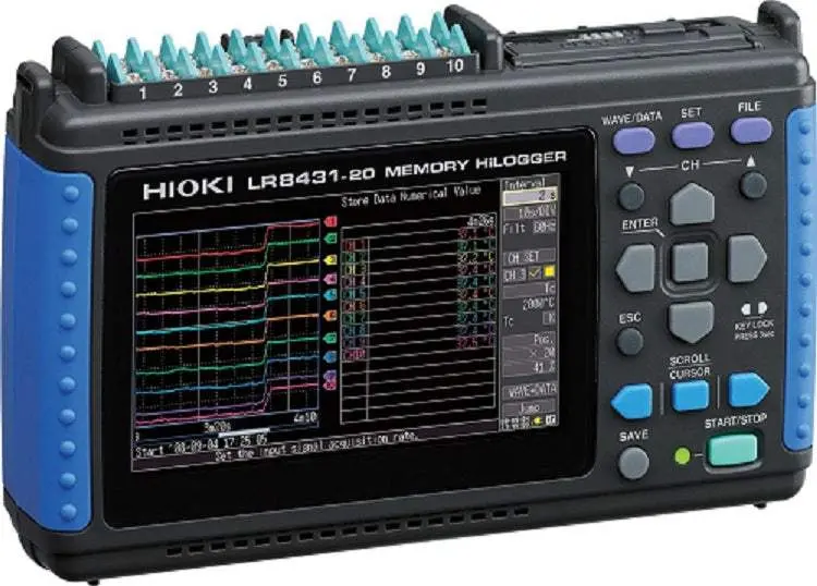 Hioki Lr8431 Portable Data Logger – Used, Multi-Channel Recorder With Sd Card Storage 1
