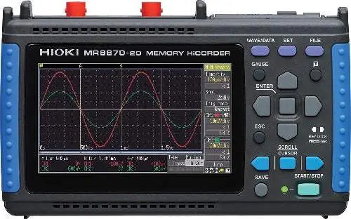 Hioki Mr8870-20 High-Speed Data Logger – New, 100 Ms/S Capable 1