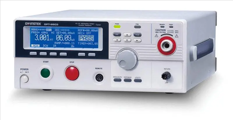 Instek Gpt-9903 Ac/Dc Hipot Analyzer – Used & Calibrated 1