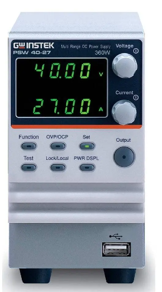 Instek Psw-40-27 Programmable Dc Power Supply – New With Manual 1