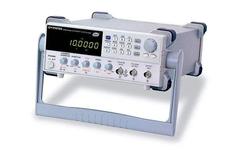 Instek Sfg-2104 Dds Function Generator – Used, Lcd Intact & Functional 1