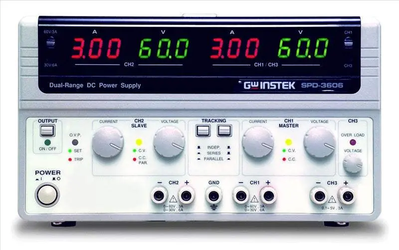 Instek Spd-3606 Triple-Channel Dc Power Supply – Factory Fresh 1