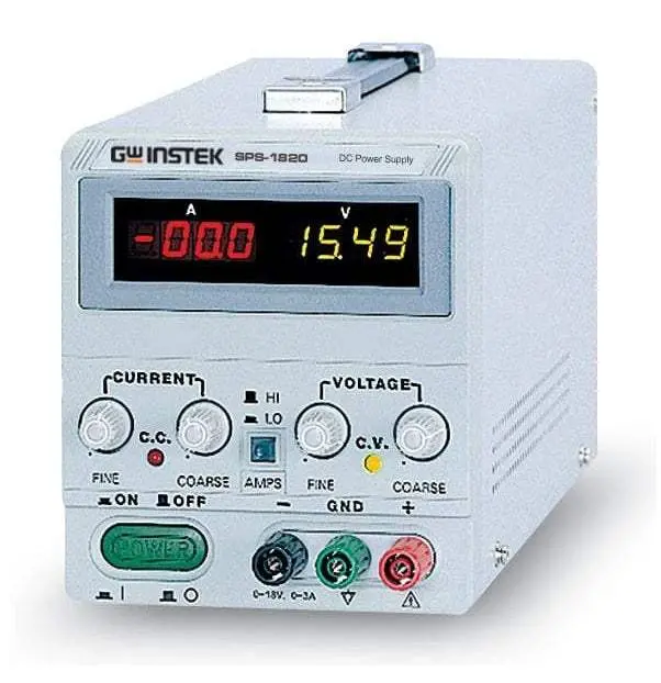 Instek Sps-1820 Dual-Range Dc Power Supply – Factory Fresh 1