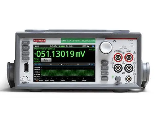 Keithley Dmm7510 Graphical Sampling Multimeter – Used With Calibration Records 1