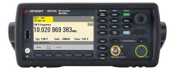 Keysight 53210A 350 Mhz Universal Frequency Counter – New High-Accuracy Timer/Counter 1