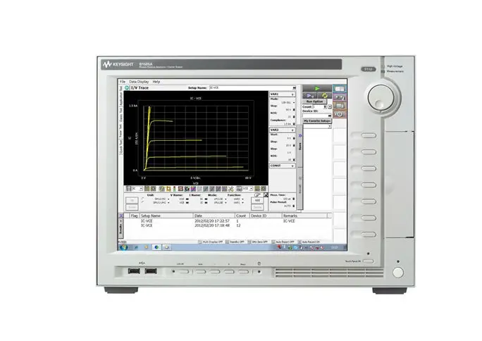 Keysight B1505A Semiconductor Parameter Analyzer – Brand New 1