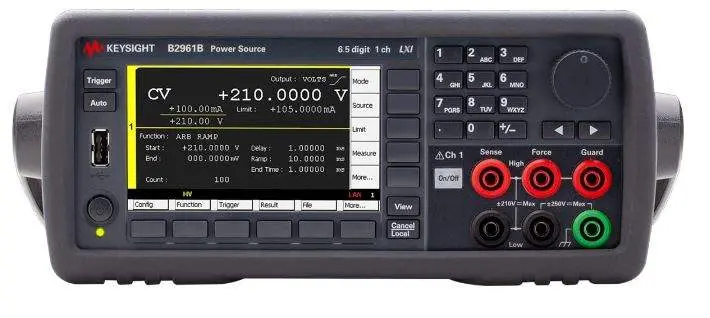 Keysight B2961B Single-Channel Smu – High-Resolution Sourcemeter, New 1