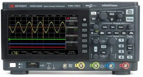 Keysight (Formerly Agilent) Dsox1204G Digital Oscilloscope – Refurbished 1