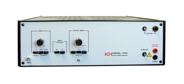 Krohn-Hite 7500 High-Power Rf Amplifier – Professionally Maintained 1