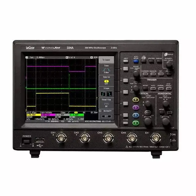 Lecroy Wavejet 334A 350 Mhz Oscilloscope – Compact & Fully Functional 1