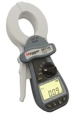Megger Det14C Clamp-On Ground Resistance Tester – New 1